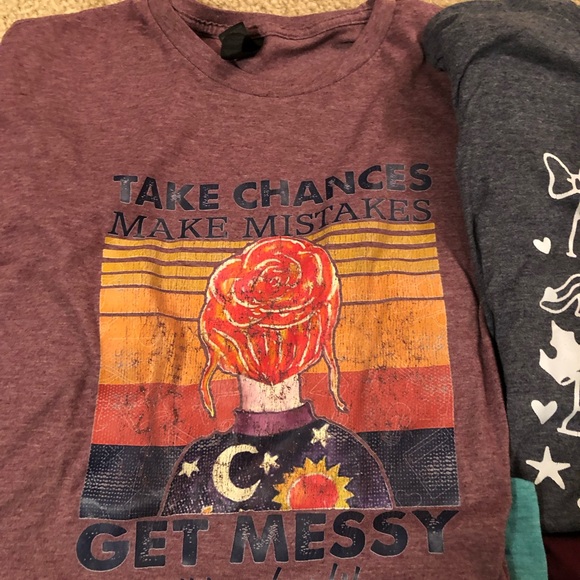 Short sleeve medium teacher shirts - Picture 2 of 5